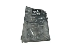 PRPS Warlock Drop Skinny Fit Mens Stretch Jeans Size 28 Black $298