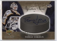 2006-07 Upper Deck Sweet Shot Signature Shots Tomas Vokoun #SS-TV Auto 2y7