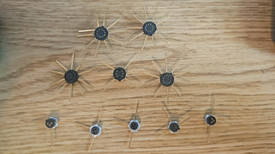 10x RN? Super Quality 8Pin 3pin 7pin IC Op Amp Socket Radial Gold Leads Panel Mt