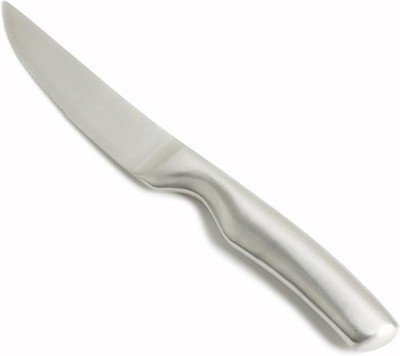 Prime Cut Steak Knife with Stainless Steel Handle, 9.5-Inch, Brushed Finish, Set