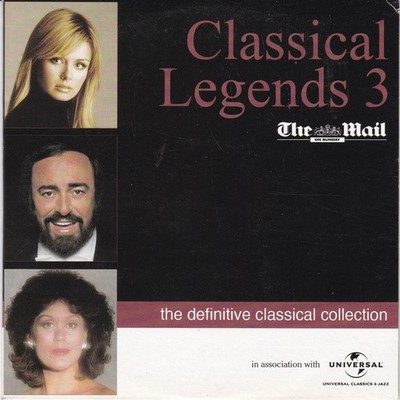 CLASSICAL LEGENDS 3 ( THE MAIL ON SUNDAY Newspaper CD )