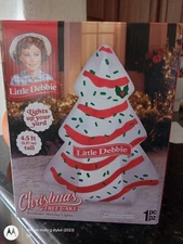 4.5ft Christmas Inflatable Little Debbie Snack Cake Tree *New*