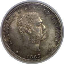 MS 63 Graded 1883 Year Kingdom of Hawaii Coins for sale | eBay