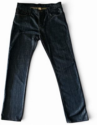 Burberry Brit Men's Slim Fit Dark Wash Blue Denim Slim Jeans 32x32