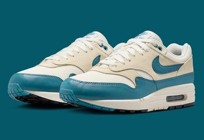 Nike Air Max 1 Essential Smokey Blue Sneakers Retro OG FZ5808-011 Mens Sz 9.5