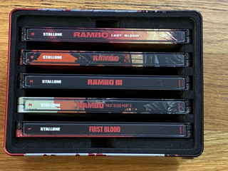 Rambo The Complete Collection Steelbook BluRay & 4k Box Set!!!