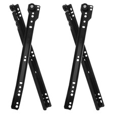  Drawer Brackets for Slide Drawers Glides Cabinet Slides Bottom Mount