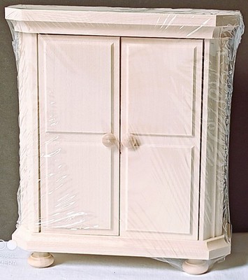 Rülke 22264 Schlafzimmerschrank ''rustikal'' 1:12 für Puppenhaus NEU & OVP