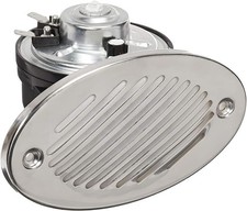5190512 12V Hidden Flush Mount Marine Boat Horn 316 Stainless Steel Silver