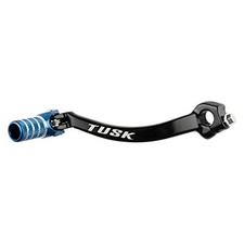 Folding Shift Lever Black/Blue Tip Compatible with Yamaha YZ250F 2019