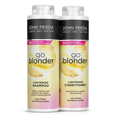 John Frieda Go Blonder Lightening Shampoo und Lightening Conditioner Duo Value B