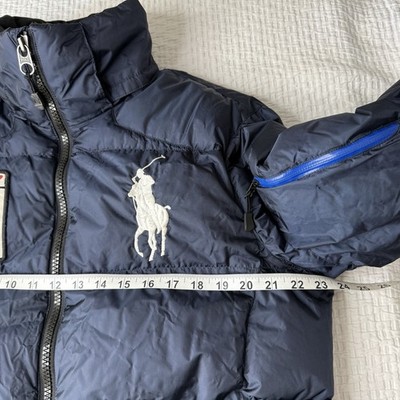 Polo Ralph Lauren Sz M Downhill Alpine Ski PRL 67 Down Puffer