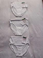 NEW Warners Smooth It Over Soft Pinch-Free Waistband Hi-cut Panty Large 3 Pair