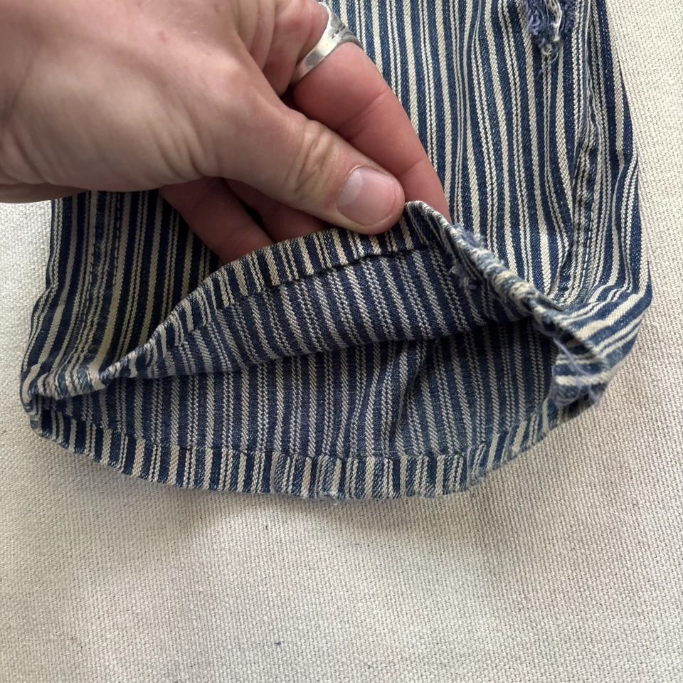 Mono Big Mac Penneys de colección años 40 para niños/niños años 40 denim a rayas de nogal 26x20 Foto 4 de 4