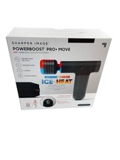 Sharper Image Power Boost Pro Compact Hot  Cold Percussion Massager New