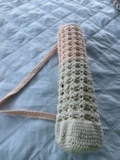 Hand Crafted Crochet Yoga May Bag