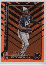 2025 Topps Update Holiday Orange & Black Foil Johnathan Rodriguez #US142 1i3j
