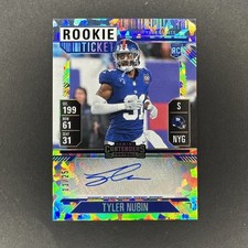 Tyler Nubin 2024 Panini Contenders Rookie Ticket Auto Variation #153 #11/25
