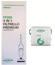 Filtrello premium per aspirapolvere VK200 6 pezzi originale vorwerk 01141