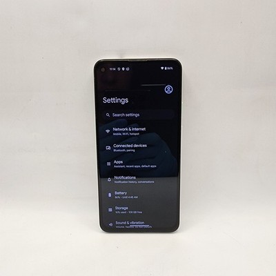 Google Pixel 4a 5G G025E 128GB Clearly White (CDMA/GSM Unlocked)
