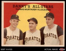 1959 Topps #17 Frank Thomas Danny's All-Stars Pirates 4 - VG/EX