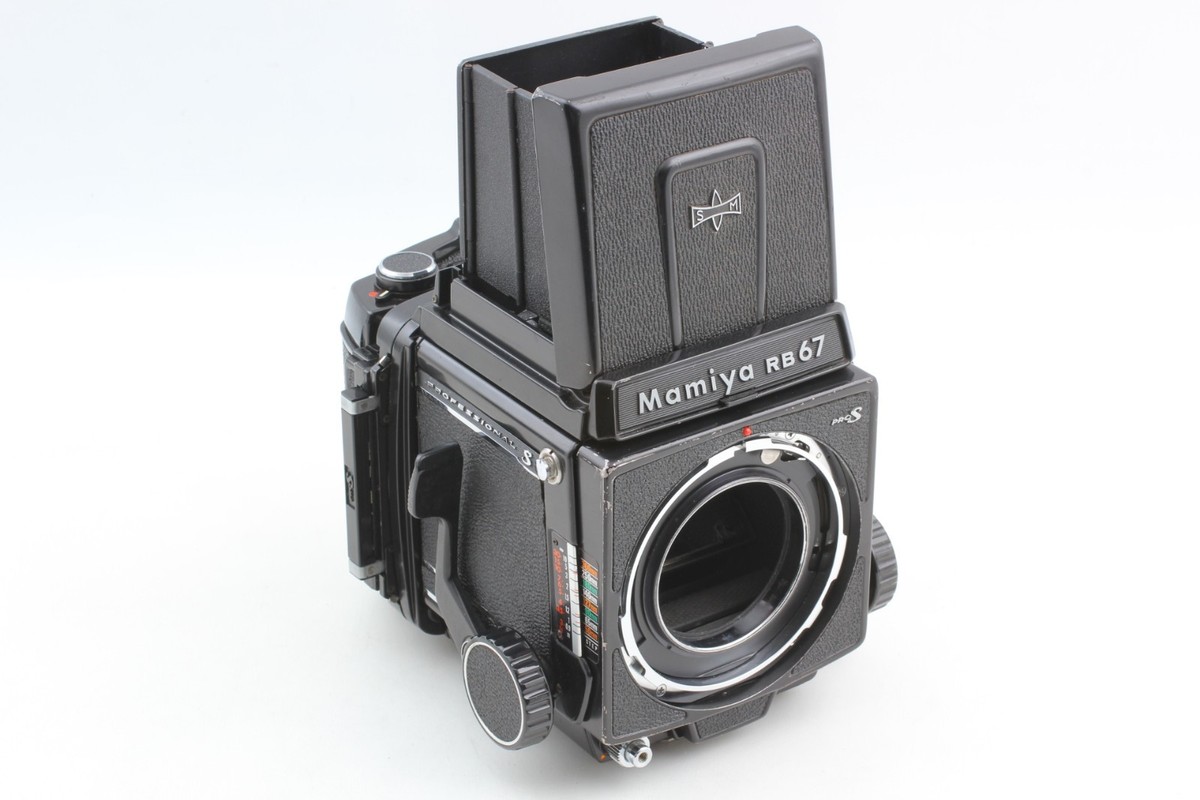 EXC+++++ ] Mamiya RB67 Pro S + 120 Back , Sekor C 90mm f/3.8 Lens