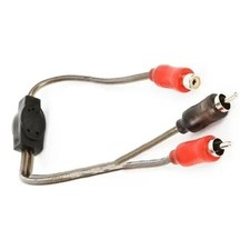 Stinger SI12YM 1000 Series 2-Channel Audiophile Grade RCA Stereo Y-Adapter Cable