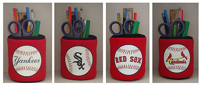 MLB Baseball Eye Glass Holder OR Pencil Holder Nice GIFT Home Office Desk Garage