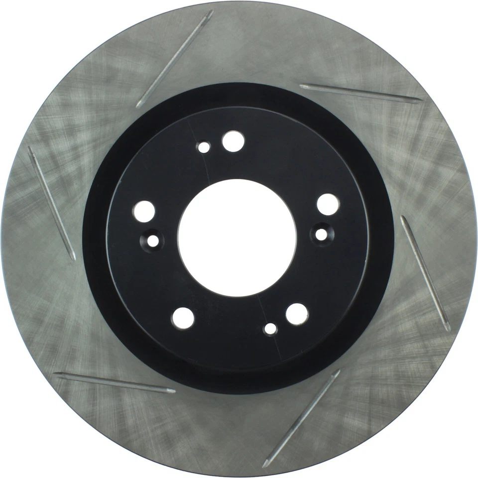 Front PAIR Stoptech Disc Brake Rotor for 2004-2009 Mitsubishi Galant (45695) - Image 2 of 4