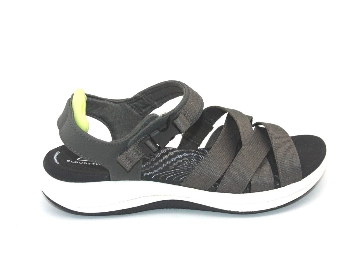 SANDALI CLARKS MIRA TIDE 261 65338 OLIVA SCURO MISURA 9M