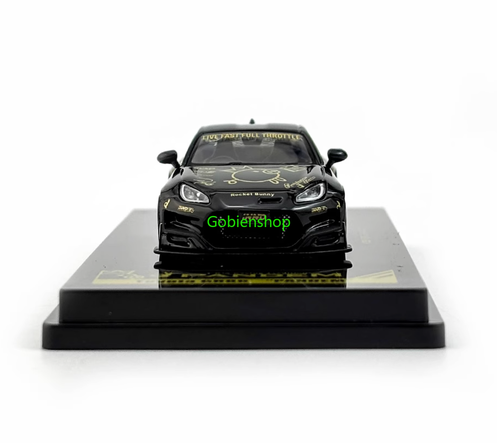 GB INNO 1:64 HEC Black GR86 Pandem Racing Sports Model