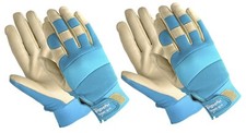 2 Wells Lamont HydraHyde Women's Indoor/Outdoor Work Gloves Teal Large 1 pair