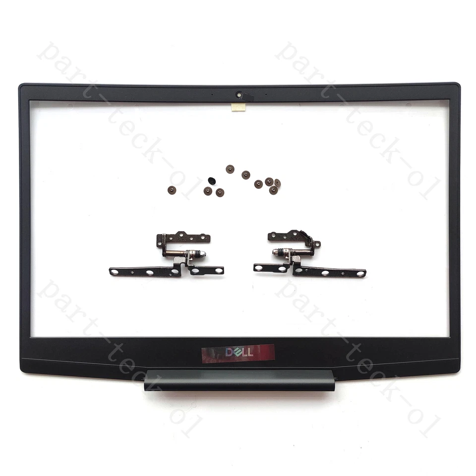 Cubierta Trasera LCD Azul Logo 0747KP Bisel Frontal Bisagras 10 Tornillos Para Dell G3 15 3590 Foto 4 de 4