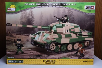 COBI  Bausatz 2480A - SD.KFZ. 182 Königstiger (Tiger II P) Neu in OVP