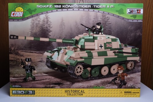 COBI® Bausatz 2480A - SD.KFZ. 182 Königstiger (Tiger II P) Neu in OVP - 第 1/10 張圖片
