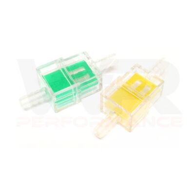 Kraftstofffilter 6 mm Motorrad Moped / Roller / Trials Inline Square x2