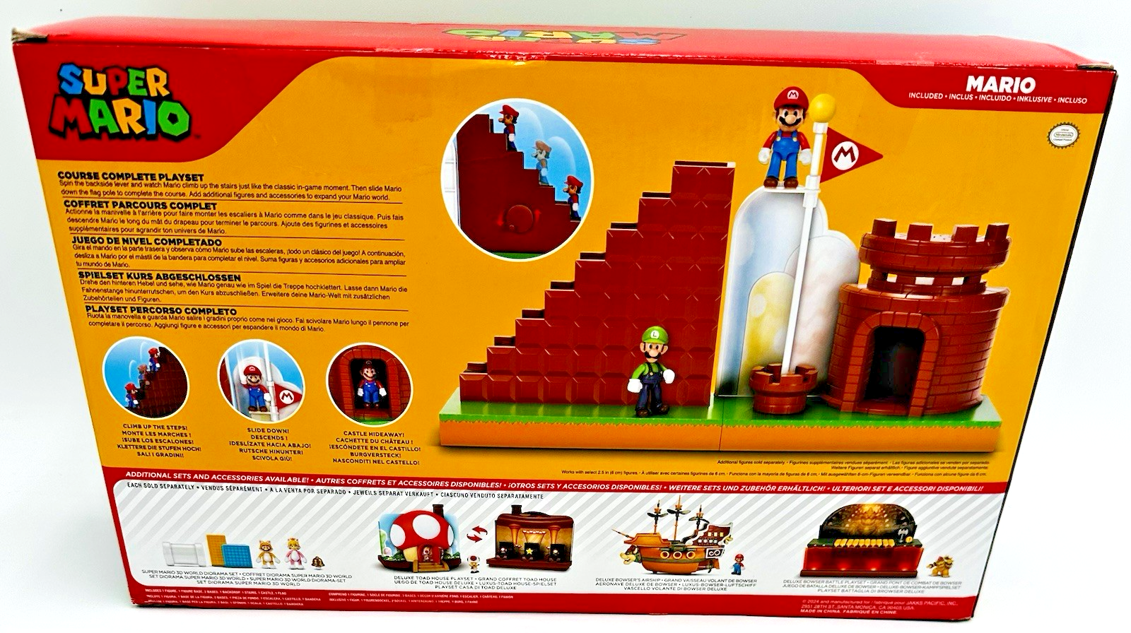 Super Mario Nintendo Course Complete Playset Interactive set (Mario ...