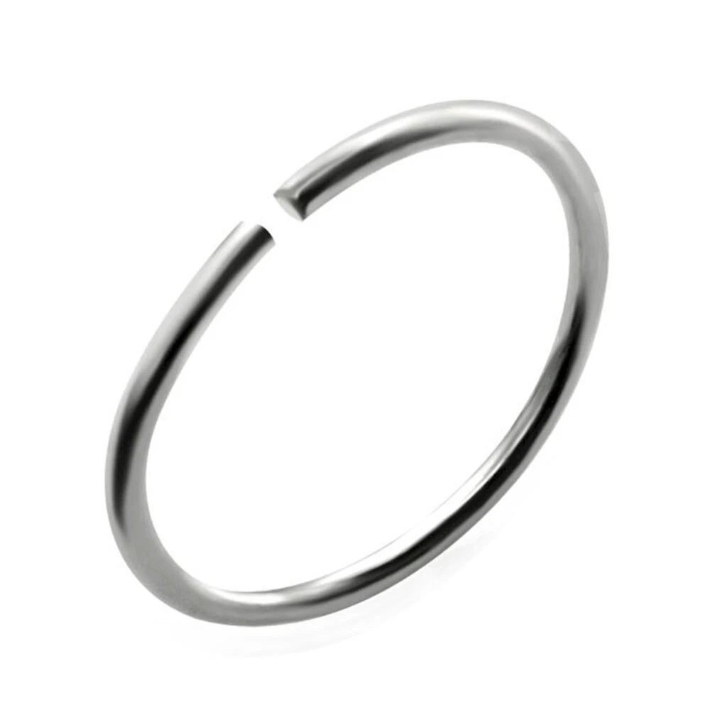 Platinum 2024 nose hoop