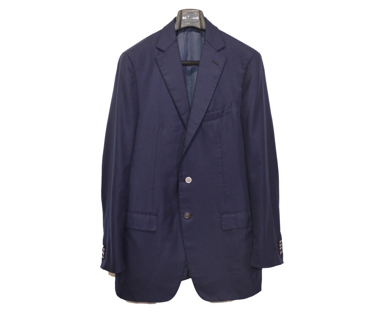 Men's Ermenegildo Zegna Su Misura Blazer 44US/UK 54IT Blue Men's Ermenegildo Zegna Su Misura Blazer 44US/UK 54IT Blue