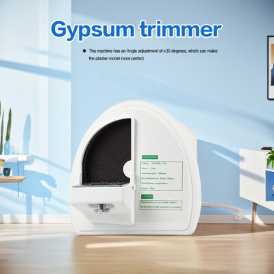 550W Dental Lab Wet Model Trimmer Machine with Resin Disc Plaster Model Trimmer