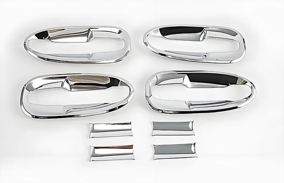 Manija de puerta + embellecedor de cubierta de cuenco para 14-25 Mercedes-Benz Clase V Vito W447 cromado - Imagen 2 de 3