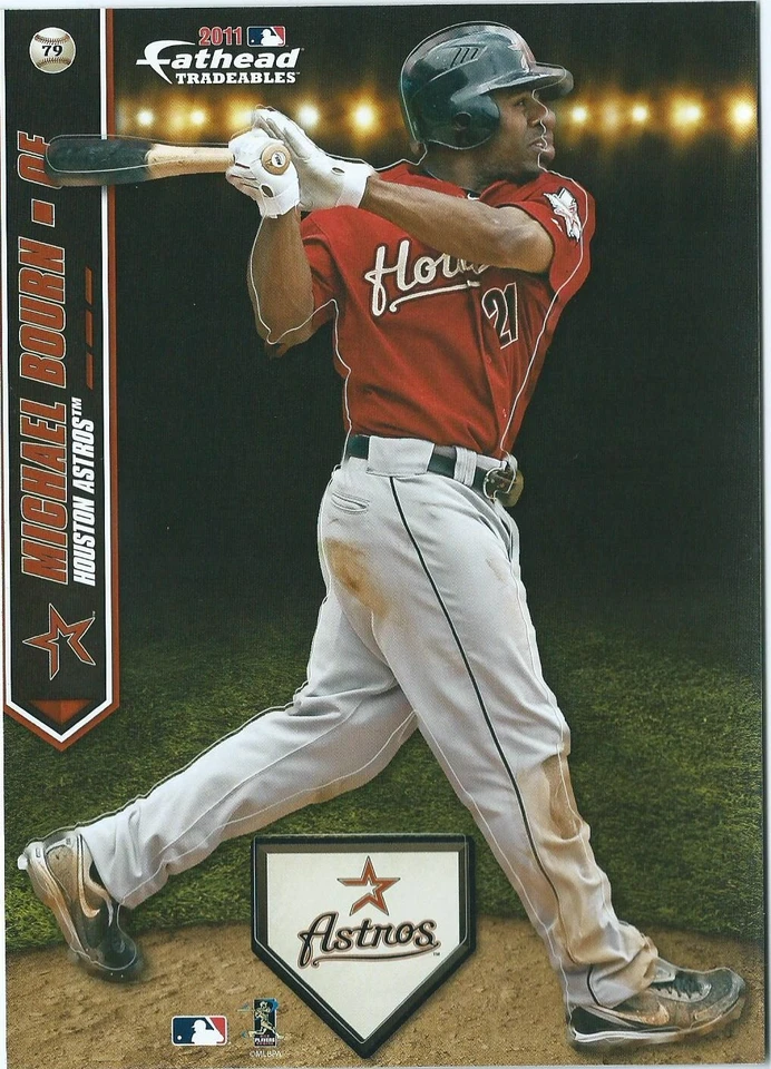 JOSE ALTUVE FATHEAD TRADEABLES HOUSTON ASTROS LOGO REMOVEABLE STICKER 2014 #25 - Image 3 of 3