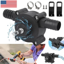 Electric Hand Drill Drive Self Priming Water Pump Oil Fluid Transfer Pumps Tools
