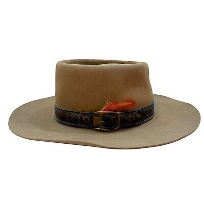 Vtg Stetson 3X Beaver Revenger Last Drop Brown Cowboy Vtg Stetson 3X Beaver Revenger Last Drop Brown Cowboy
