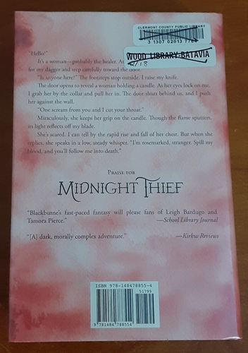 Rosemarked by Livia Blackburne HC 2017 first edition fiction fantasy romance HB - Picture 2 of 8