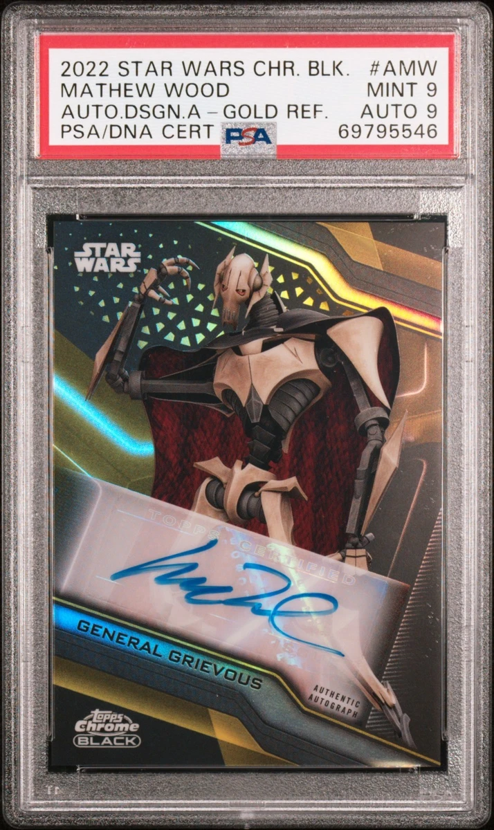 Topps General Grievous Star Wars Collectable Trading Cards for