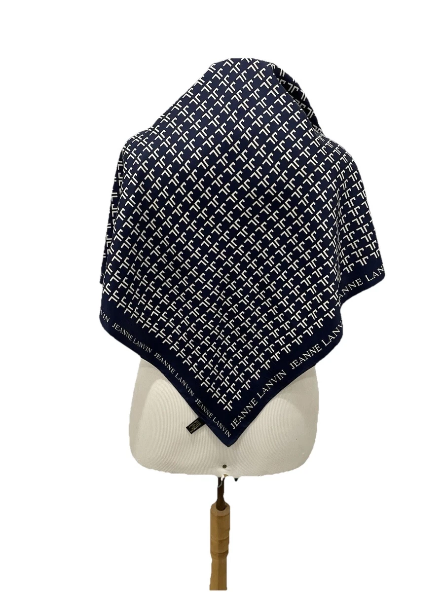 Foulard En Soie LANVIN - Édition Spéciale "Une Création Pour Nestlé" - Occasion - Multicolore