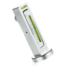 SHMZK Adjustable Magnetic Gauge Tool, Camber Castor Strut 4.8×2 inches, White 