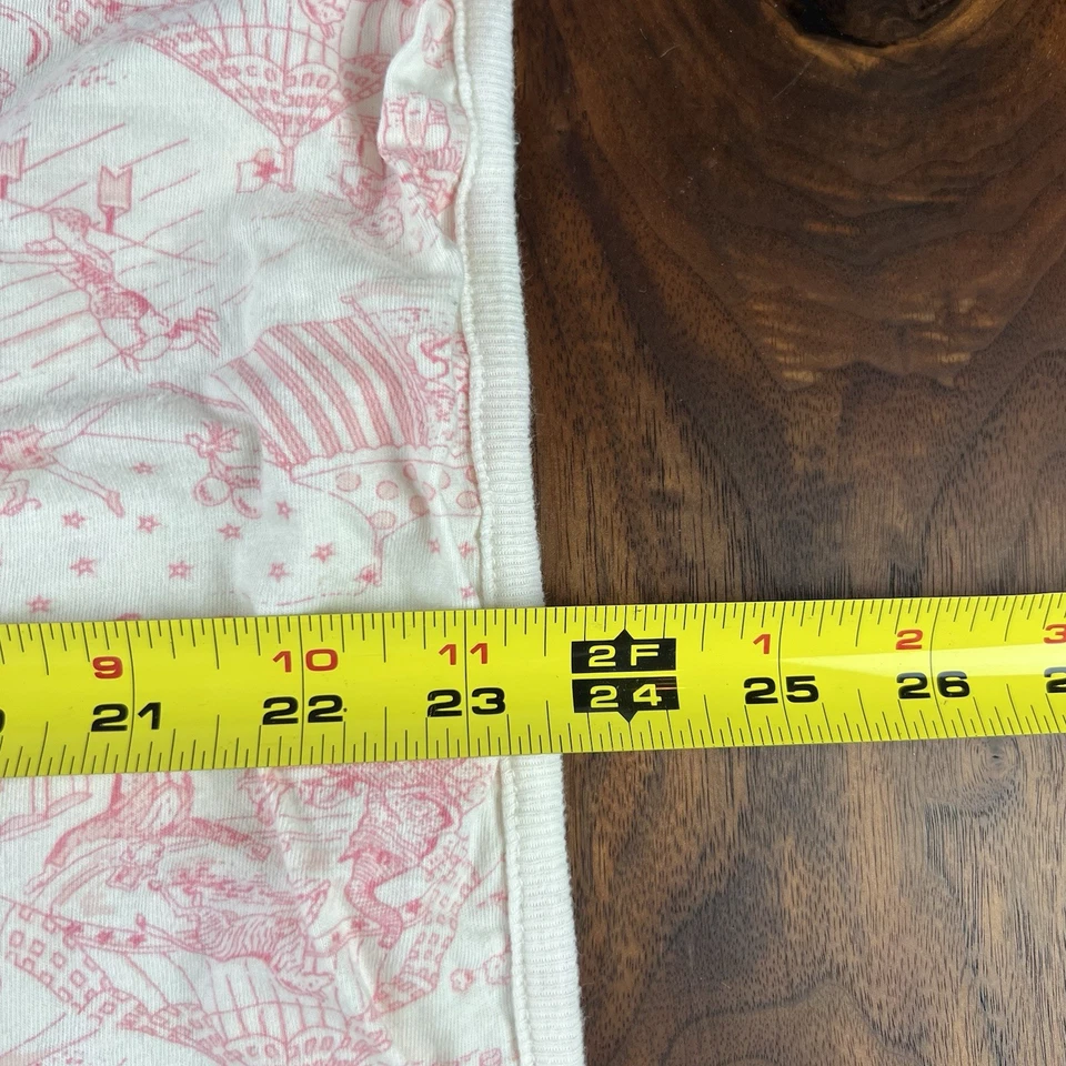 Amy Coe Edición Limitada Rosa Circo Toile Manta Bebé 30x40 100% Algodón Cuna Foto 3 de 4