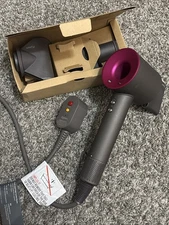 DYSON Hair Dryer Hair Iron Supersonic (Iron Fuchsia) - USED (HD01 ULF IIF)